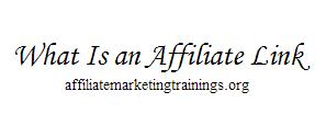 what is an affiliate link