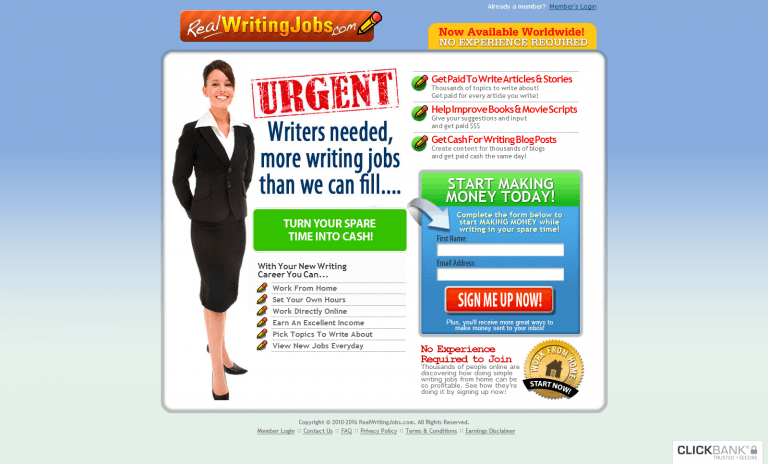 Real Writing Jobs review