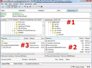 upload verification file with file zilla