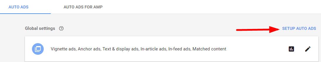 google adsense auto ads