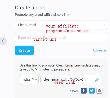 how to make deep affiliate link on impact.com 2